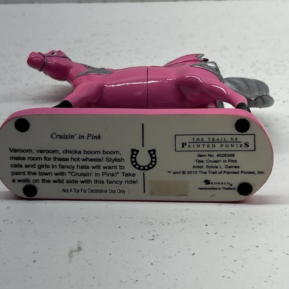The Trail of Painted Ponies "Cruisin' in Pink" #4026348 – 2010 No Box - Picture 4 of 6